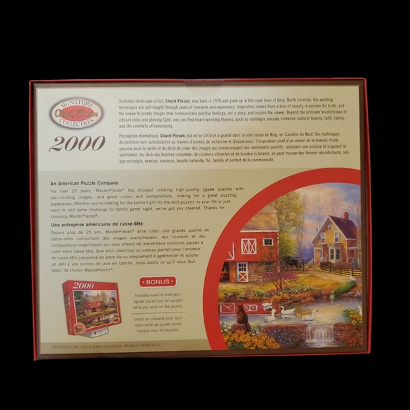 MasterPieces 2000 Pc Jigsaw Puzzle Chuck Pinson Signature Collection New - Picture 3 of 8